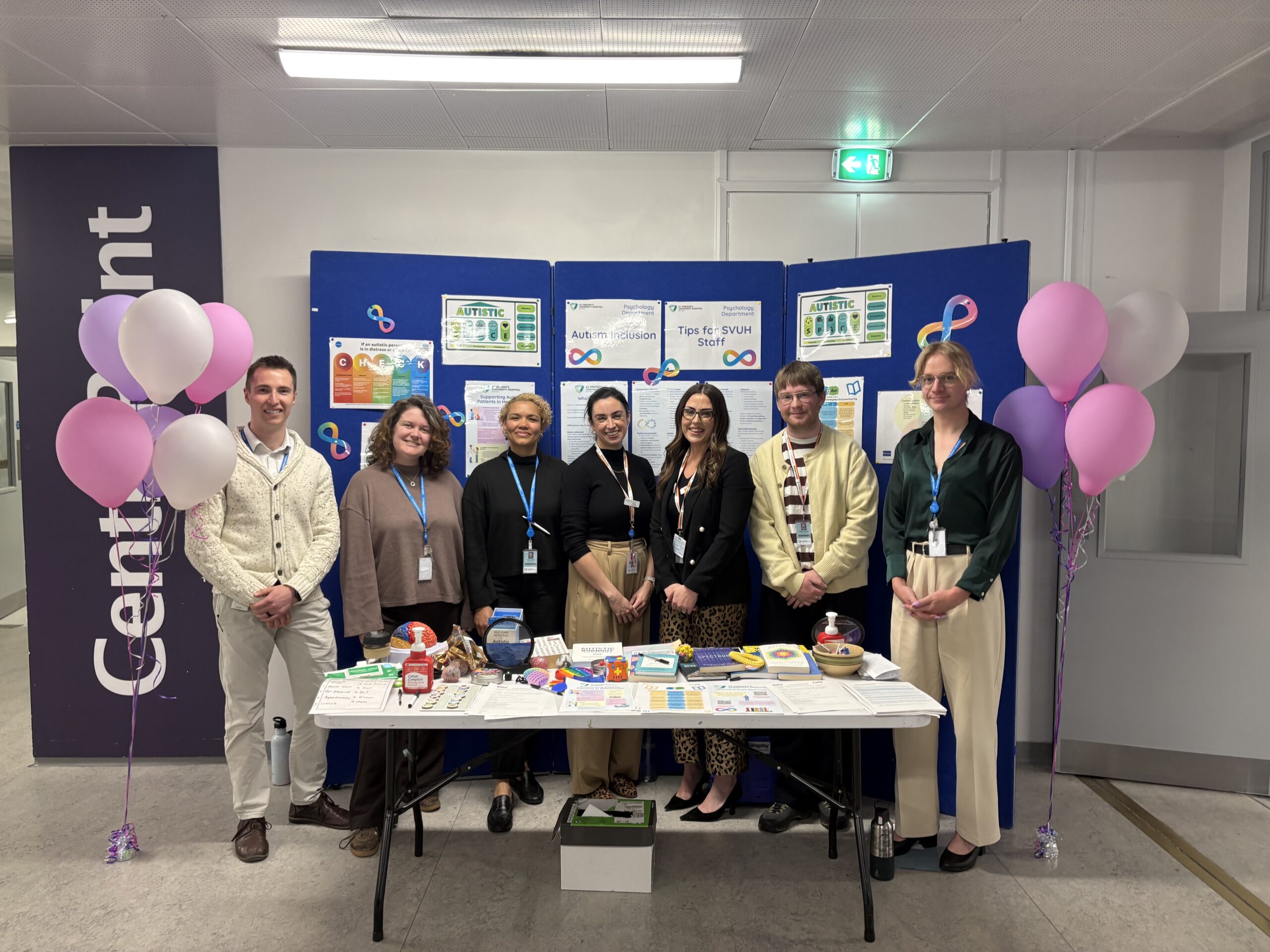 Centrepoint Stand - Autism Awareness