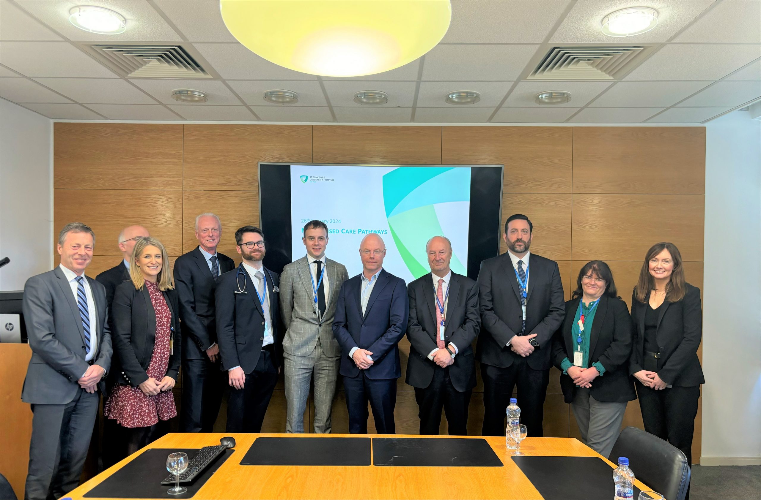 Minister for Health, Stephen Donnelly, Applauds St. Vincent's University Hospital for Pioneering